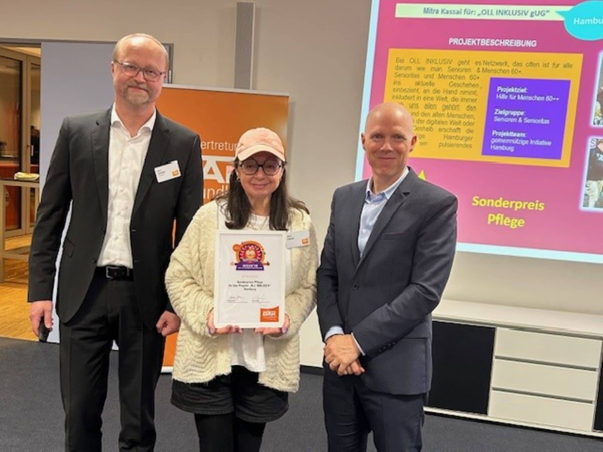Landessieger in Hamburg Sonderpreis Mitra Kassai