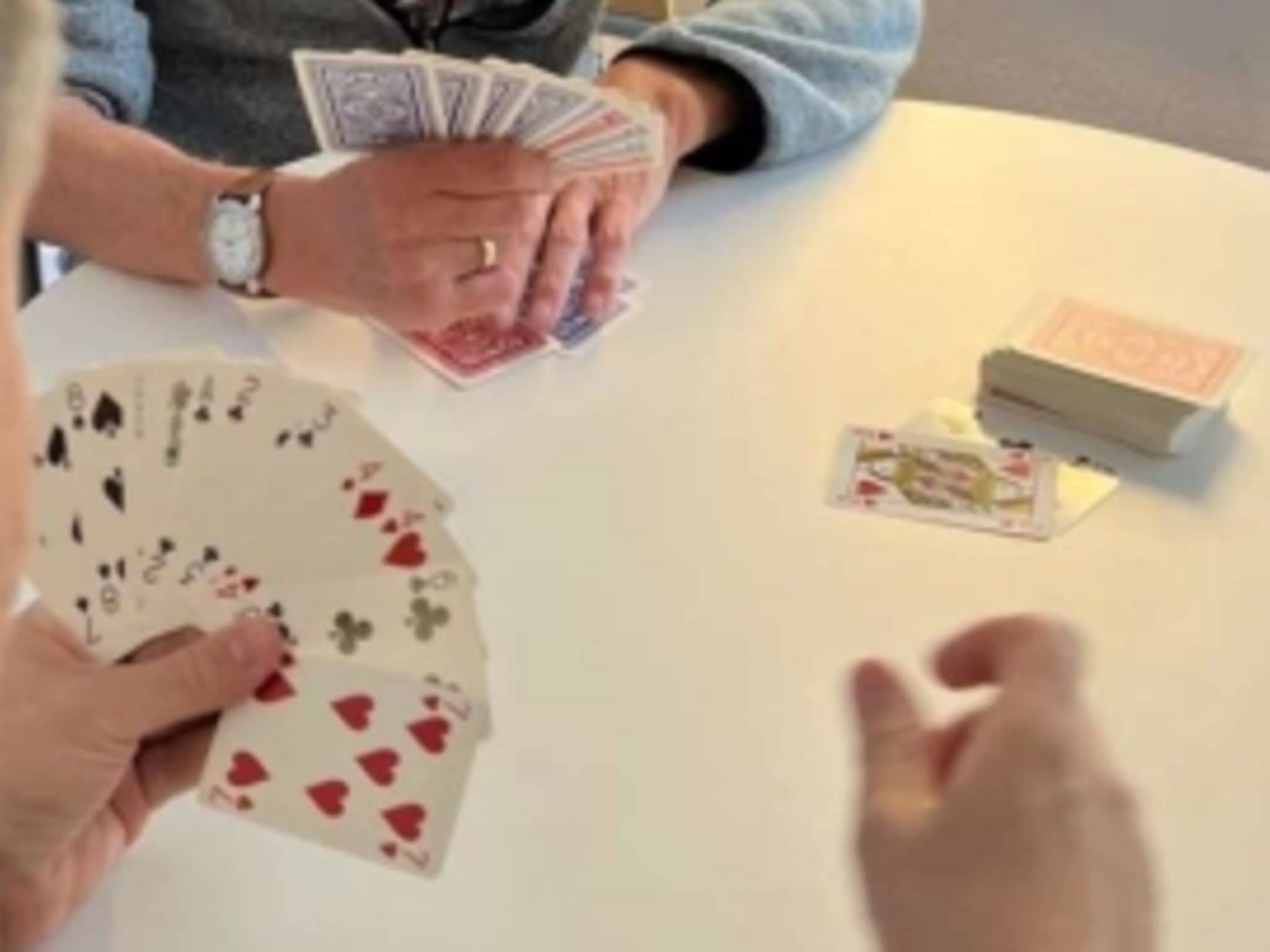Gesichter für ein Gesundes Miteinander: die Drittplatzierten in Rheinland-Pfalz. Spielkarten