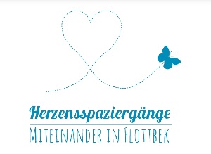 Logo "Herzensspaziergänge" der Röder Stiftung